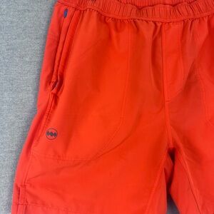 Janji Transit Tech Shorts Mens Large Active Running Hiking Performance Orange